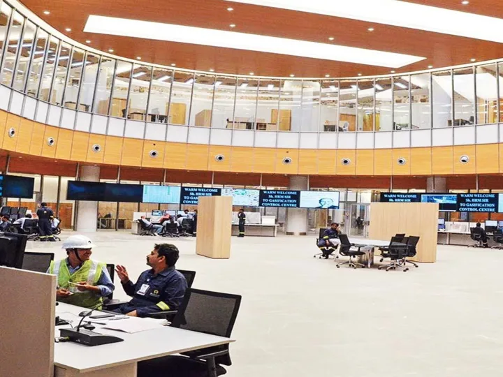 Interior fit-out by Grace Turnkey Projects at Reliance Refinery
