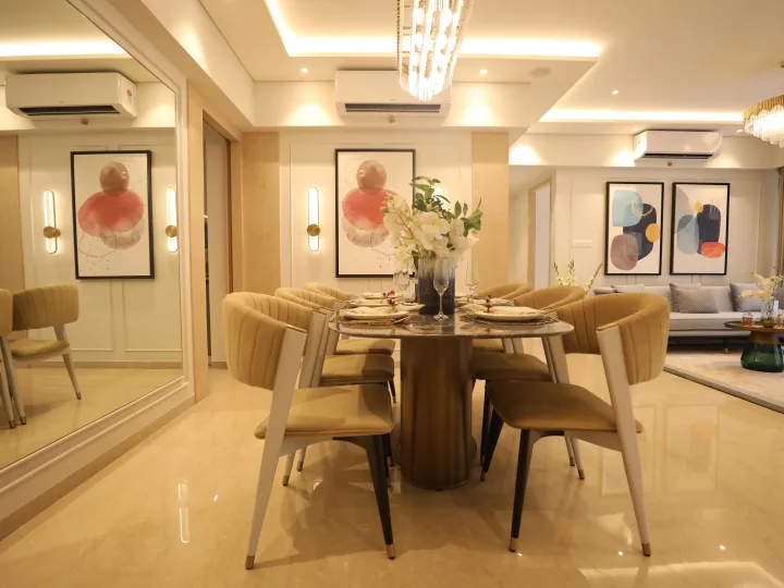 Interior fit-out by Grace Turnkey Projects at Regalia Show Flat