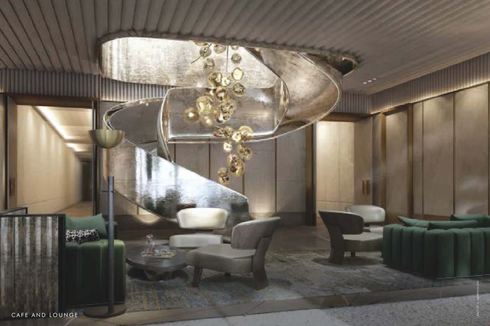Rustomjee Crown Public Areas — interior view