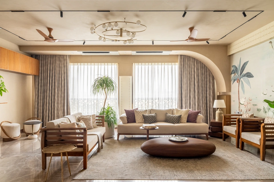 Residence at Worli — interior view