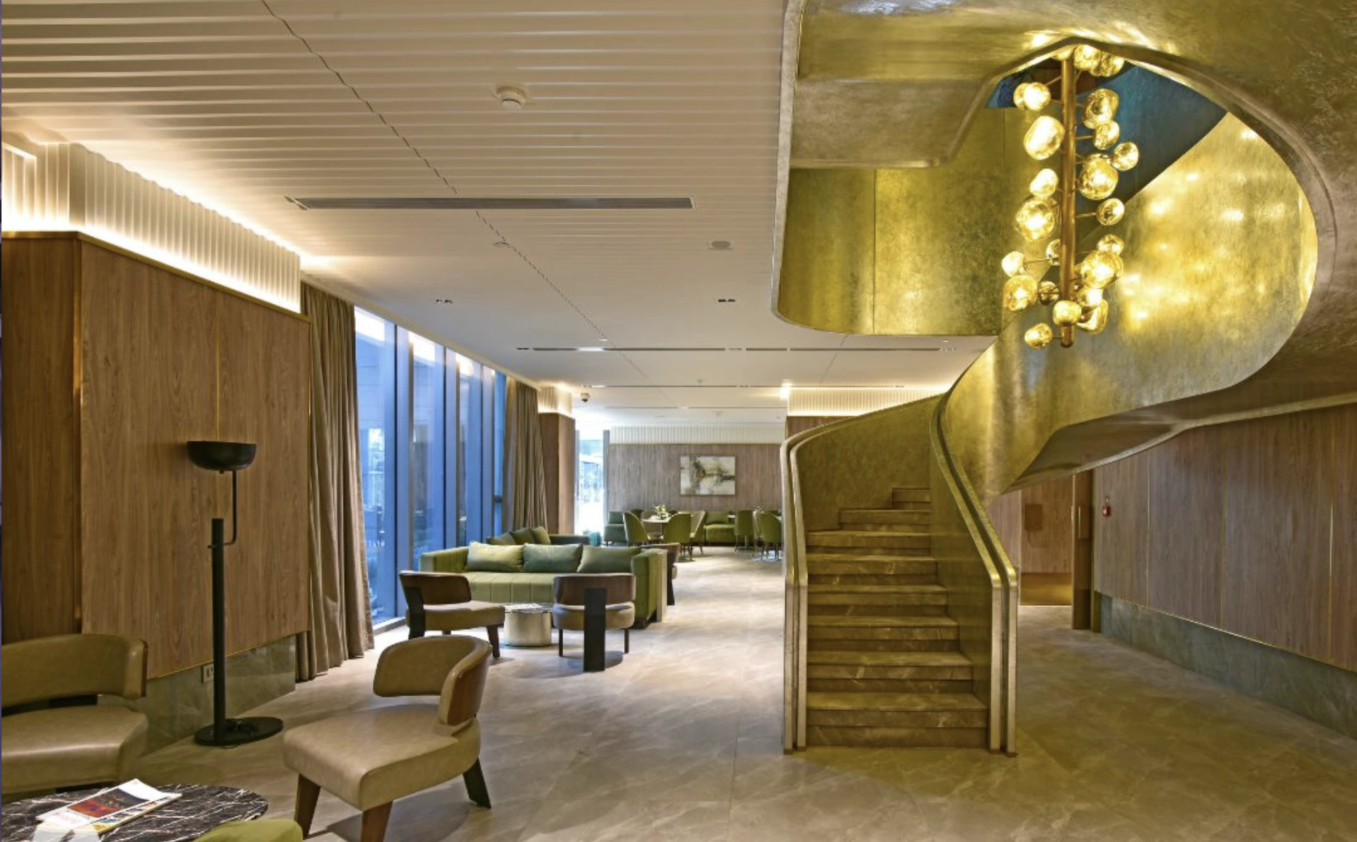 Rustomjee Crown Public Areas — interior view